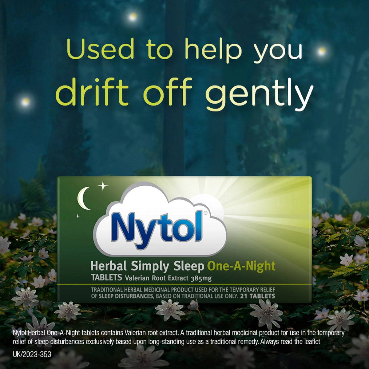 Herbal Simply Sleep One-a-night Tablets by NYTOL