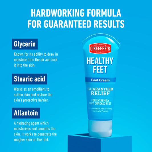 Healthy Feet Foot Cream 85g by O'KEEFFE'S