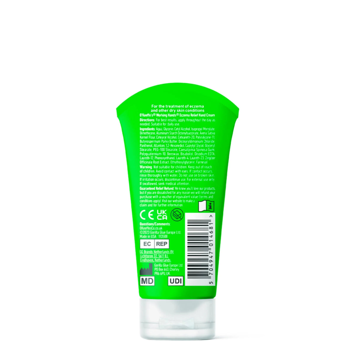 Working Hands Eczema Relief 57g by O'KEEFFE'S