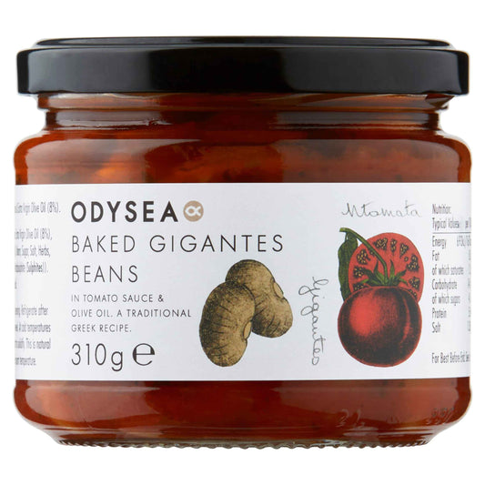Baked Gigantes Beans 310g by ODYSEA
