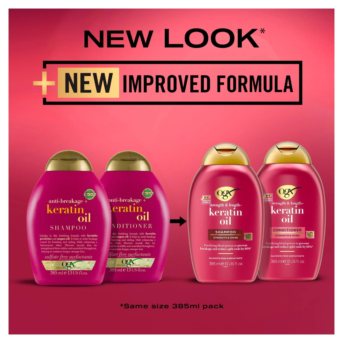 Anti-breakage Keratin Shampoo For Dry by OGX