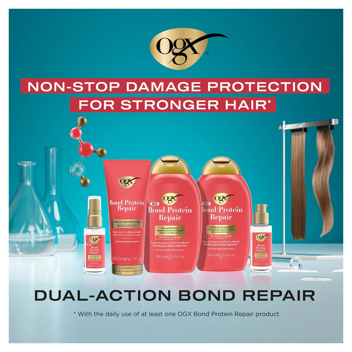 Bond Protein Repair Shampoo 385ml by OGX