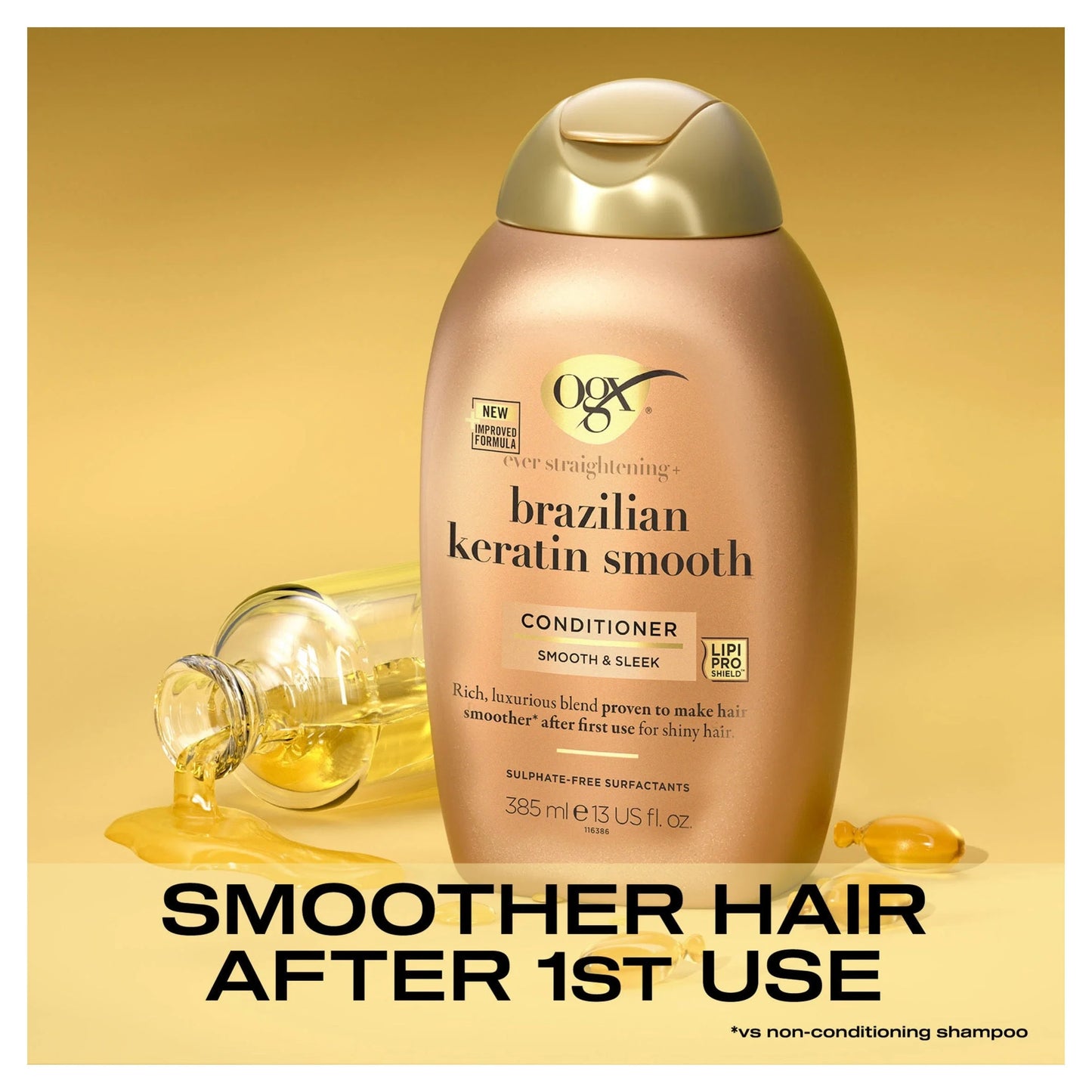 Brazilian Keratin Smooth Conditioner For by OGX