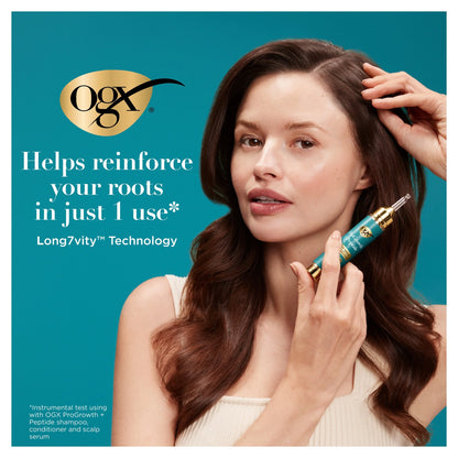 Pro Growth + Peptide Scalp Serum 10ml by OGX