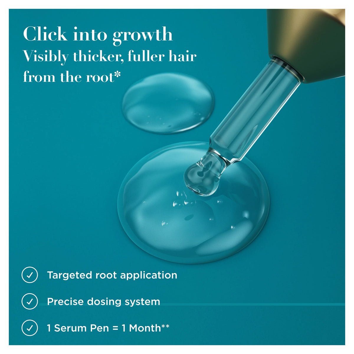 Pro Growth + Peptide Scalp Serum 10ml by OGX