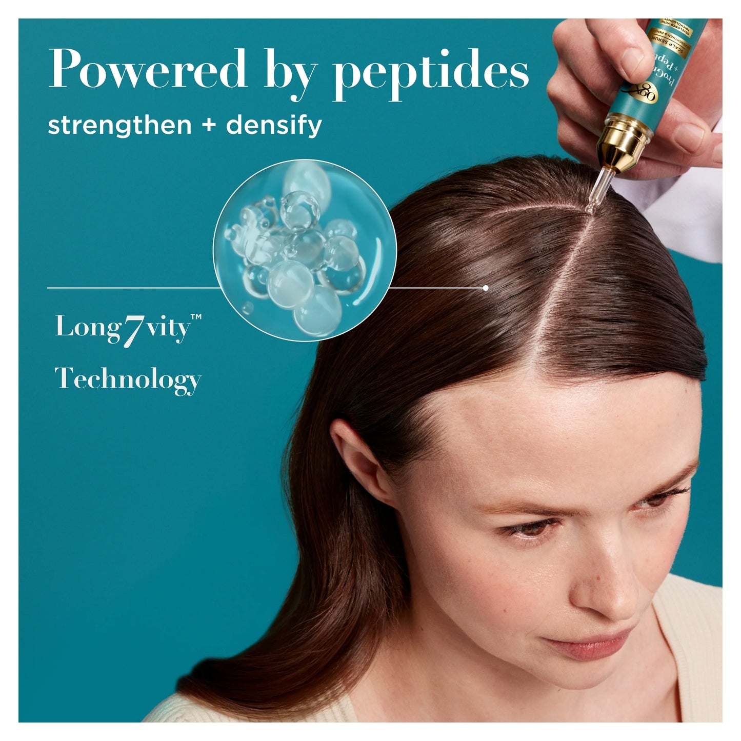 Pro Growth + Peptide Scalp Serum 10ml by OGX