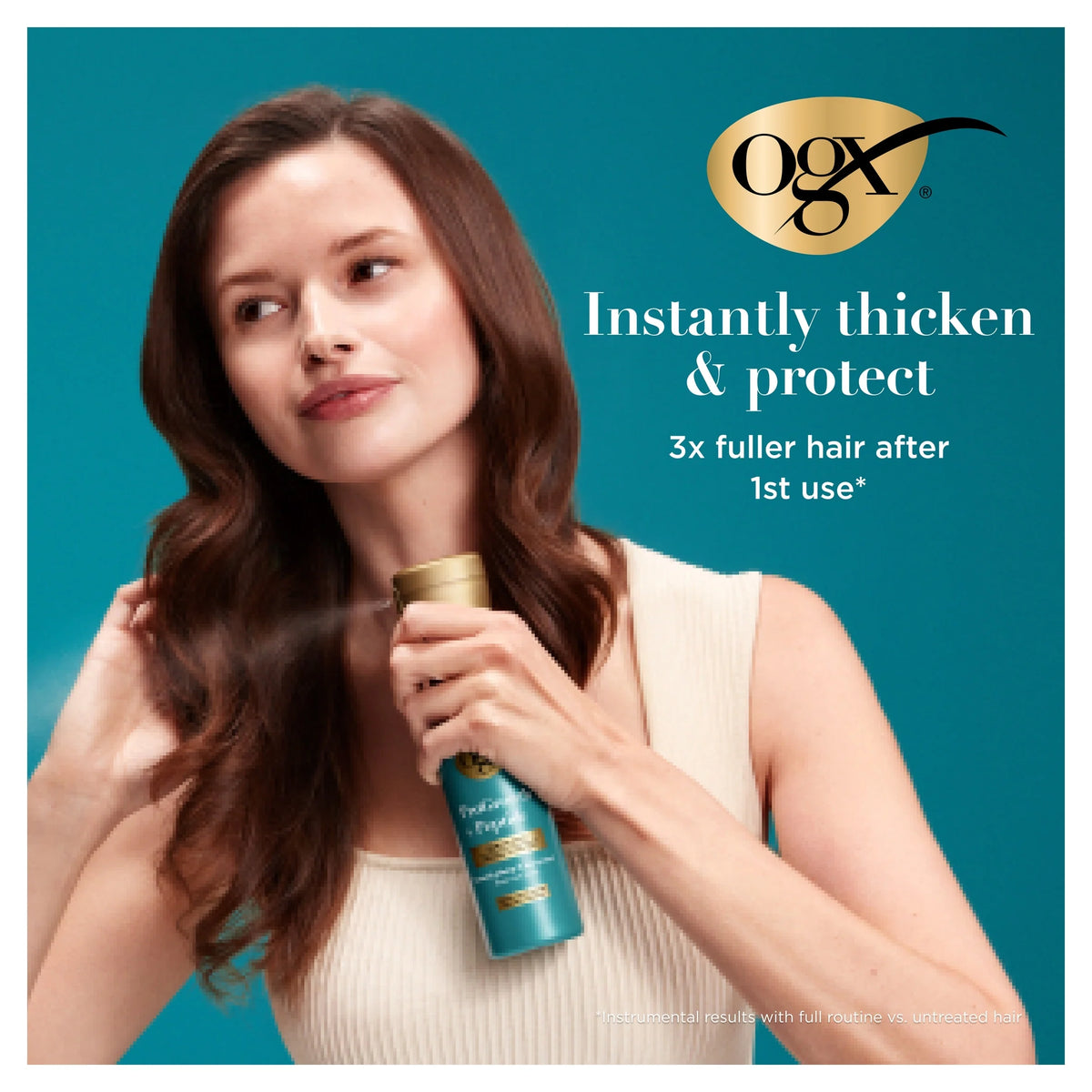 Pro Growth + Peptide Serum Mist 193ml by OGX