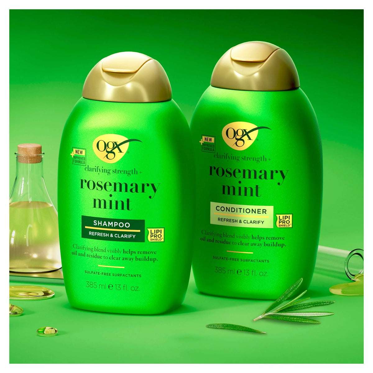 Refreshing Scalp + Rosemary Mint Shampoo by OGX