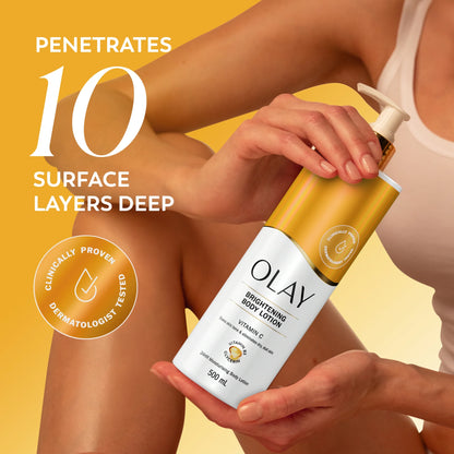 Brightening Body Lotion 500ml by OLAY at The British Vault