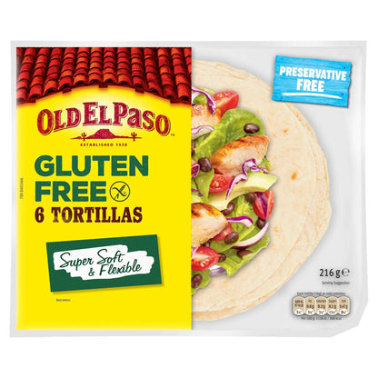6 Regular Gluten Free Tortilla by OLD EL Paso