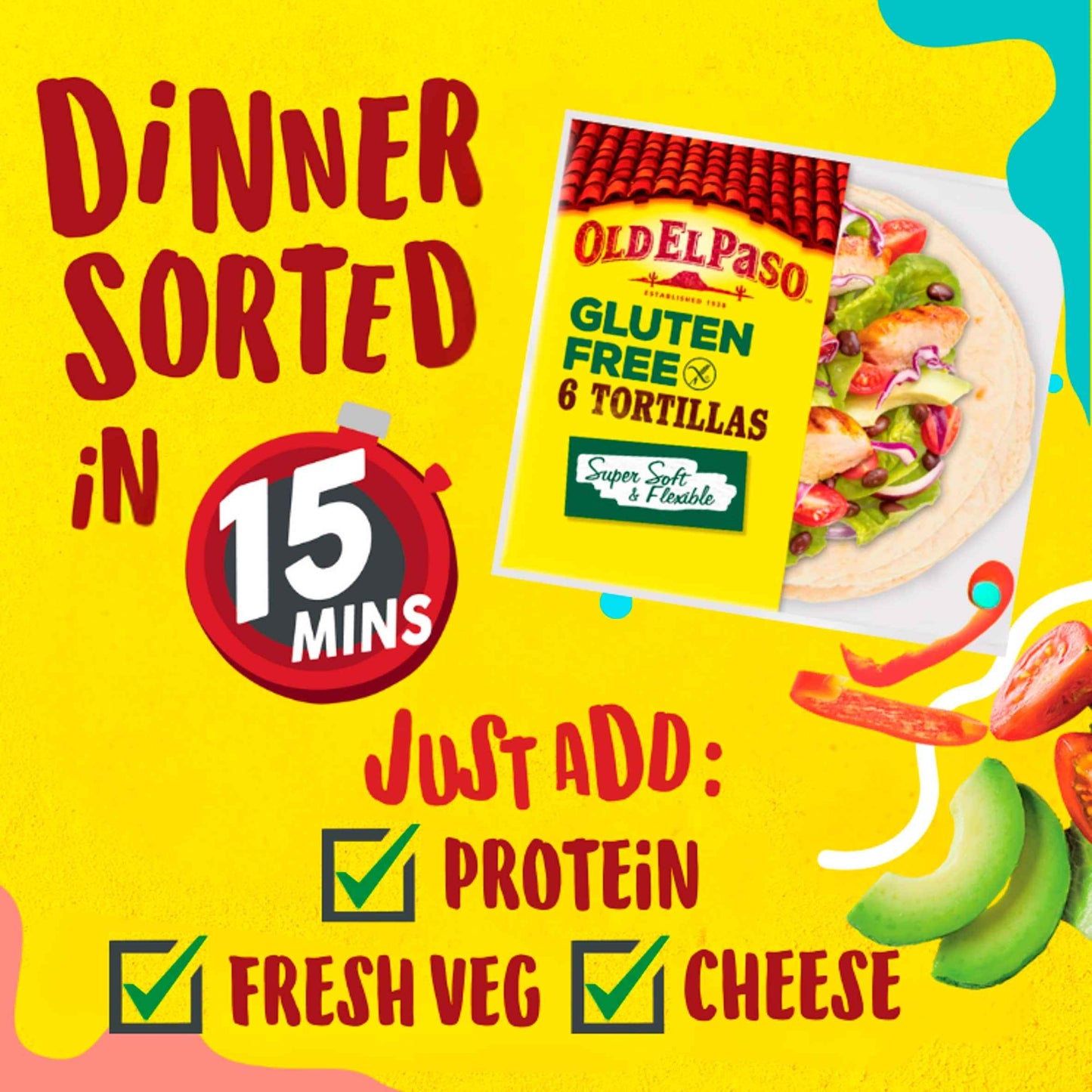 6 Regular Gluten Free Tortilla by OLD EL Paso