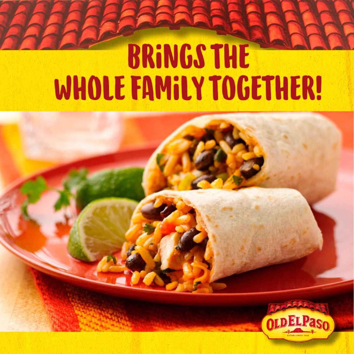 Burrito Dinner Kit 620g by OLD EL Paso
