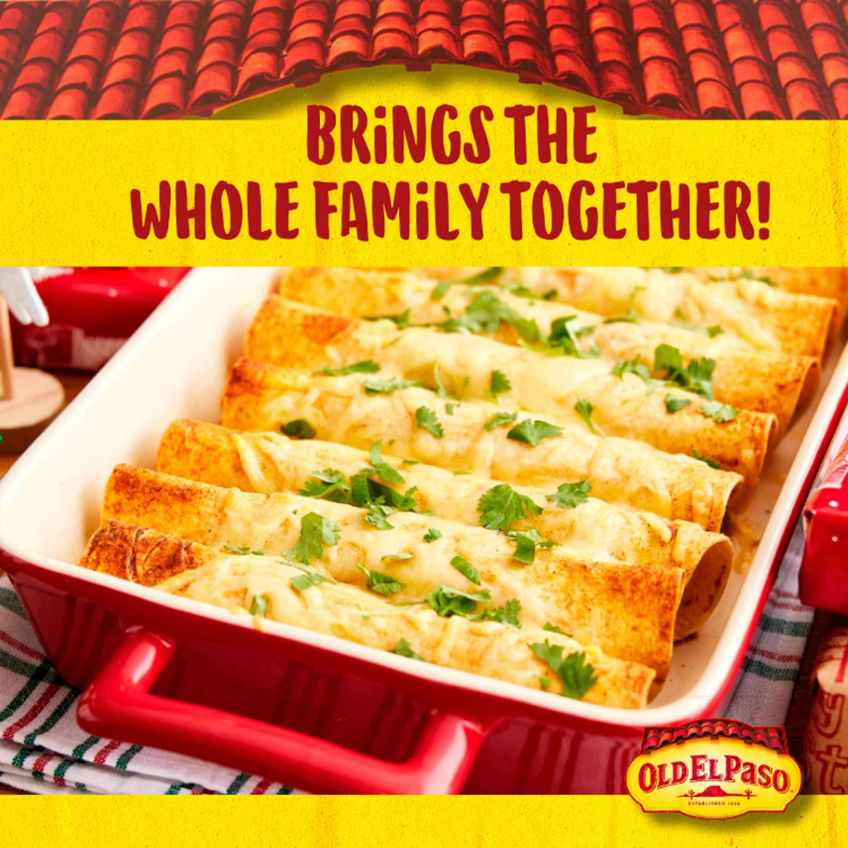 Cheesy Baked Enchilada Kit 995g by OLD EL Paso