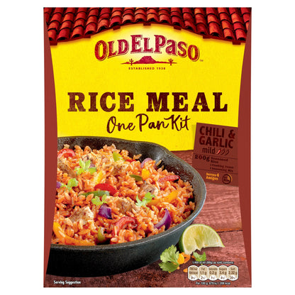 Chilli & Garlic Rice Kit 355g by OLD EL Paso