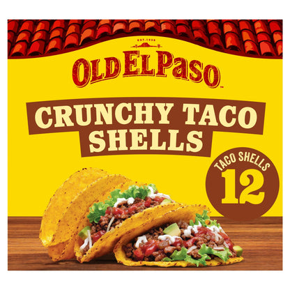 Crunchy 12 Taco Shells 135g by OLD EL Paso