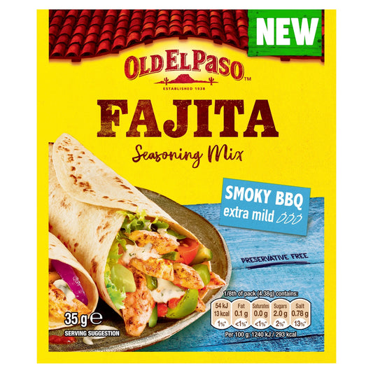 Fajita Smoky Bbq Extra Mild by OLD EL Paso
