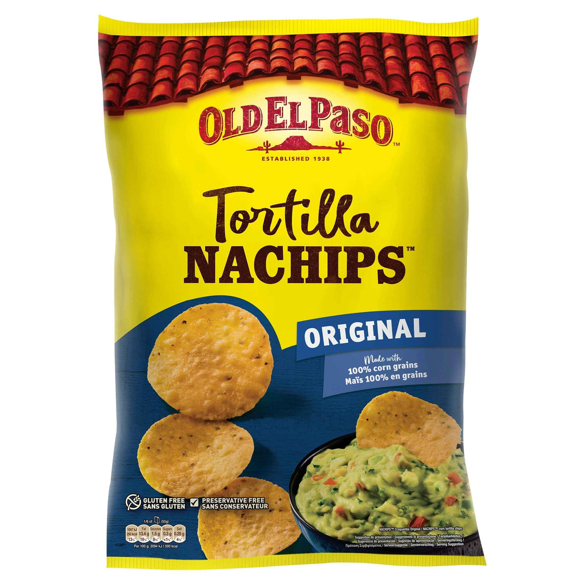 Nachips Original 185g by OLD EL Paso