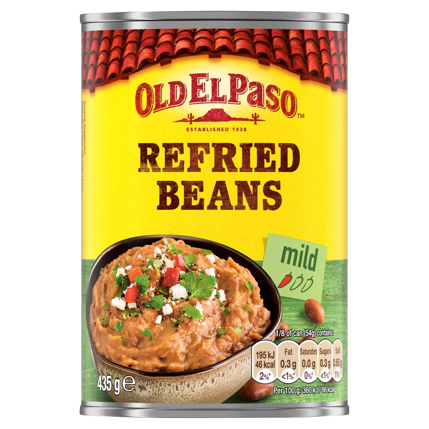Refried Beans 435g by OLD EL Paso