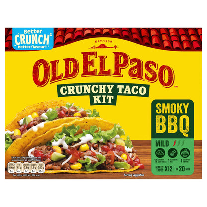 Smoky Bbq Crunchy Taco Kit 292g by OLD EL Paso
