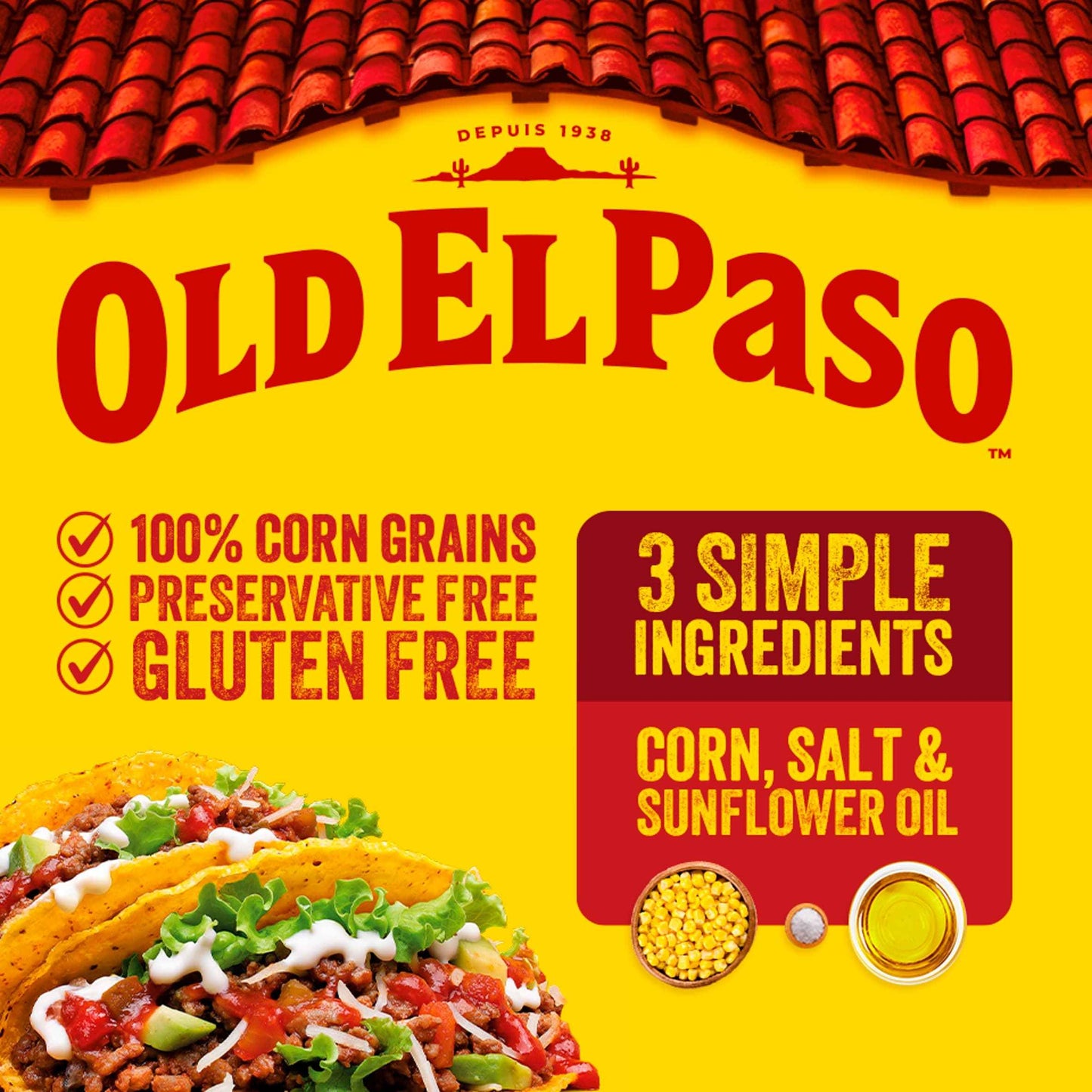 Smoky Bbq Crunchy Taco Kit 292g by OLD EL Paso