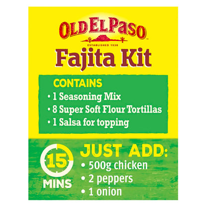 Smoky Bbq Fajita Dinner Kit 500g by OLD EL Paso