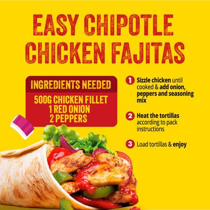 Smoky Chipotle Fajita Kit 500g by OLD EL Paso