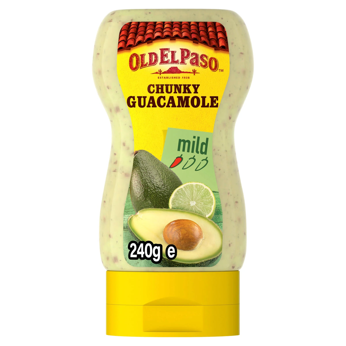 Squeezy Chunky Guacamole 240g by OLD EL Paso