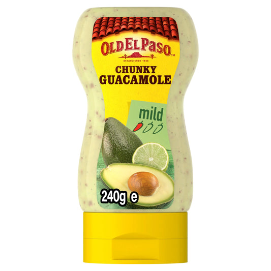 Squeezy Chunky Guacamole 240g by OLD EL Paso