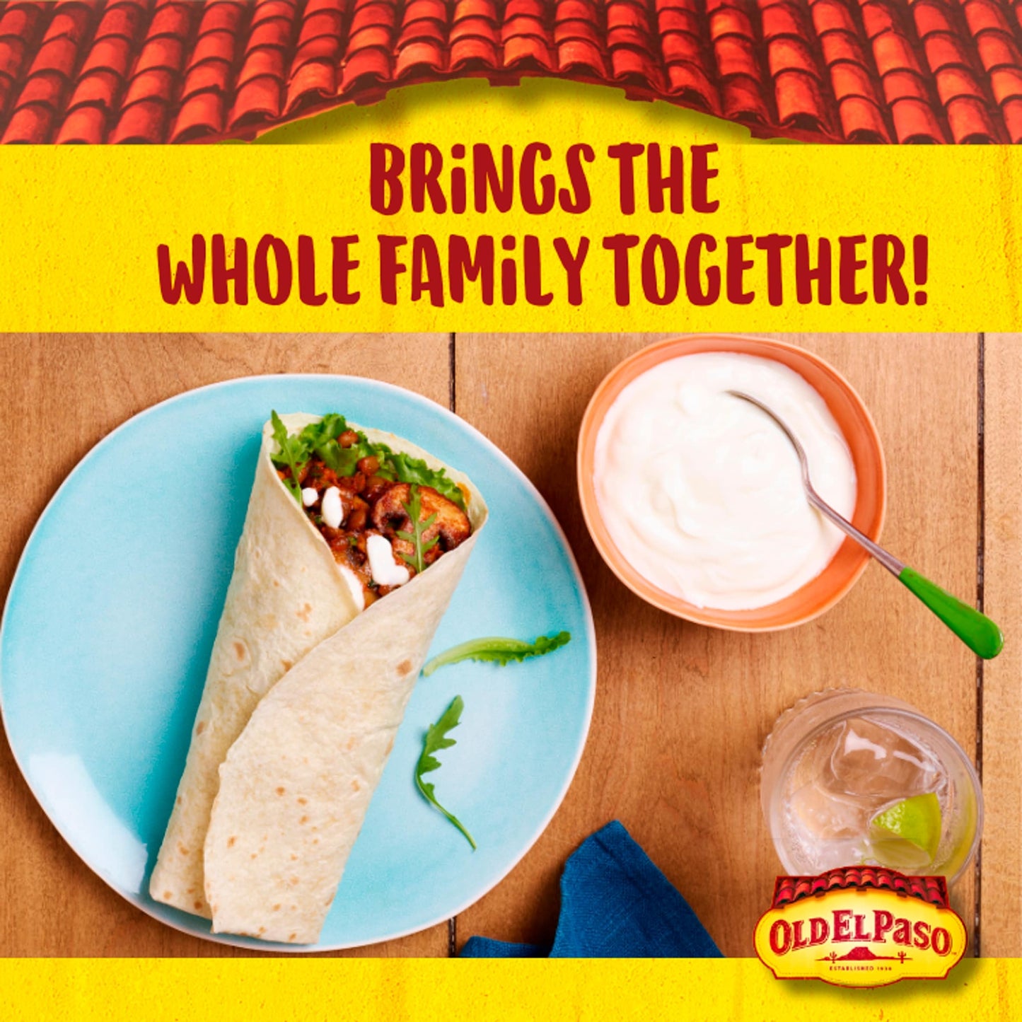 Squeezy Sour Cream 230g by OLD EL Paso