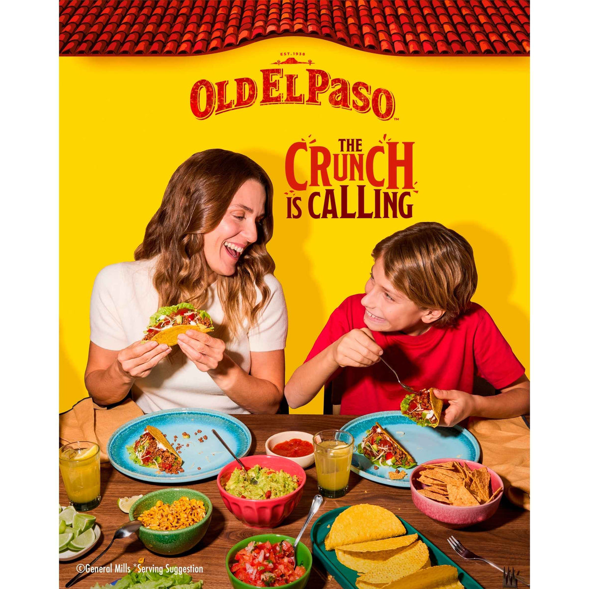 Stand 'n' Stuff Taco Kit - Sweet Paprika & Garlic 312g by OLD EL Paso