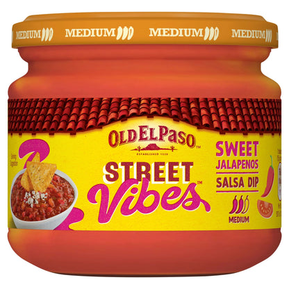 Street Vibes Salsa Dip - Sweet Jalapenos 335g by OLD EL Paso