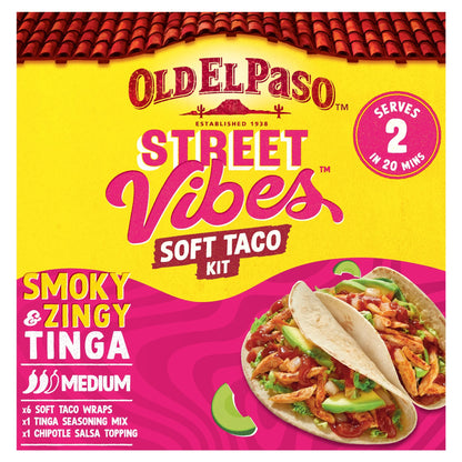 Street Vibes Soft Taco Kit Tinga by OLD EL Paso