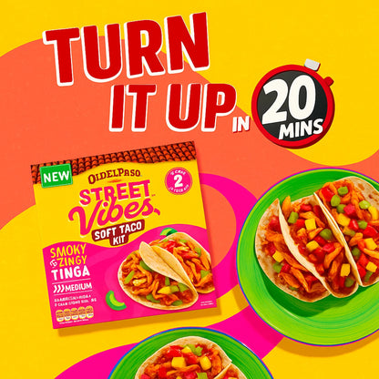 Street Vibes Soft Taco Kit Tinga by OLD EL Paso