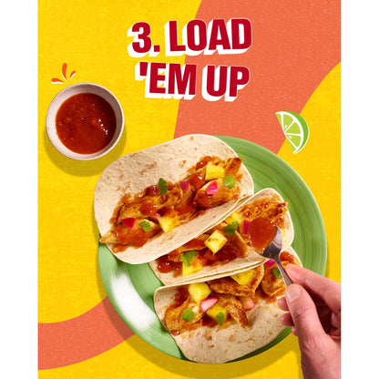 Street Vibes Soft Taco Wraps 8 Pack 220g by OLD EL Paso