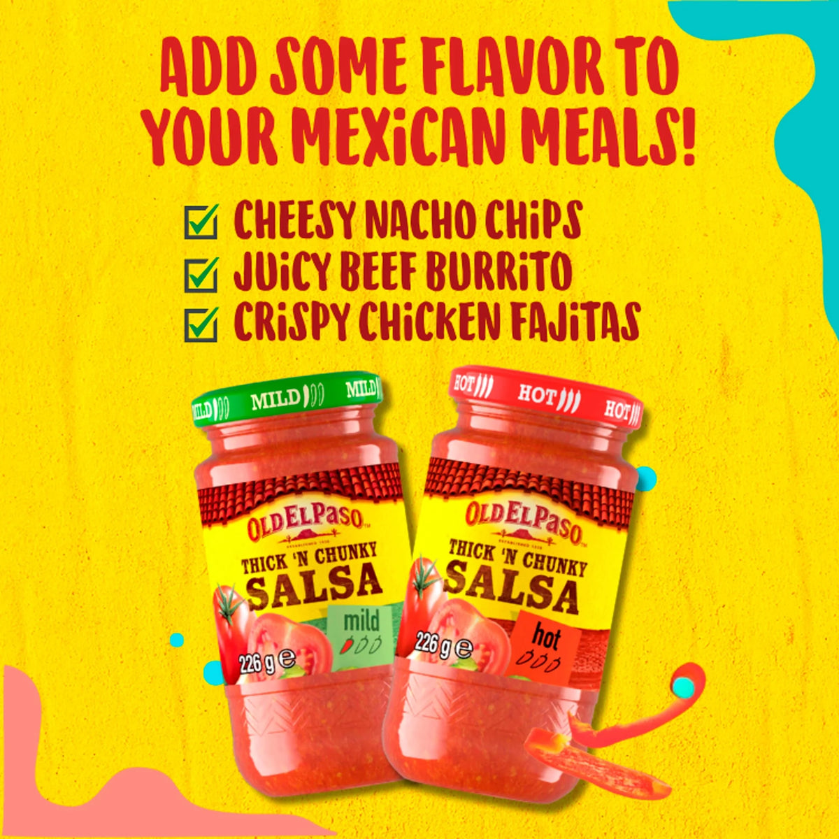 Thick 'n' Chunky Mild Salsa 226g by OLD EL Paso