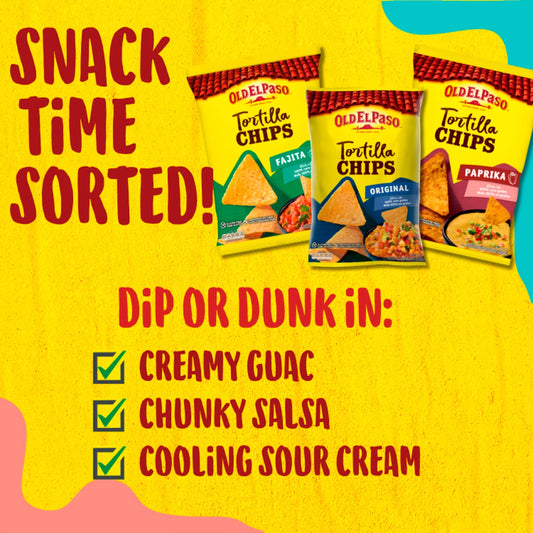 Tortilla Chips - Fajita 185g by OLD EL Paso