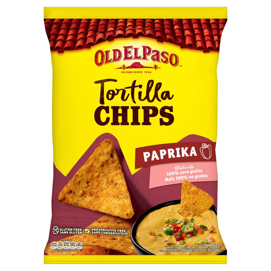 Tortilla Chips - Paprika 185g by OLD EL Paso