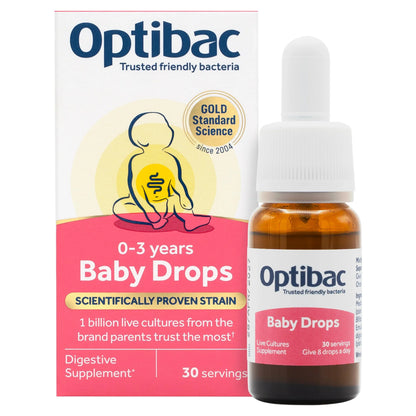 Probiotic Drops For Your Baby 30 by OPTIBAC