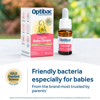 Probiotic Drops For Your Baby 30 by OPTIBAC