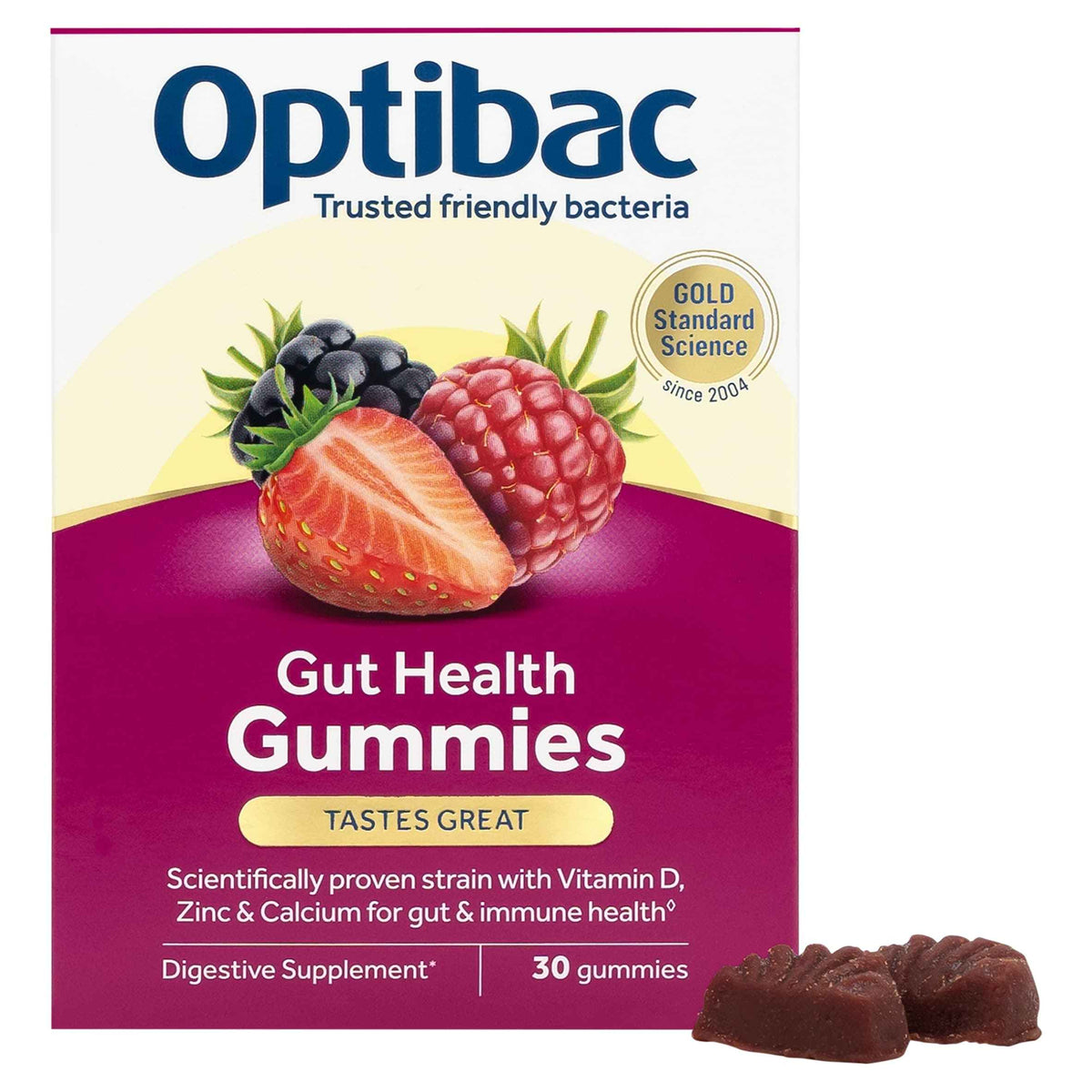 Probiotics Gut Health Gummies 30s by OPTIBAC