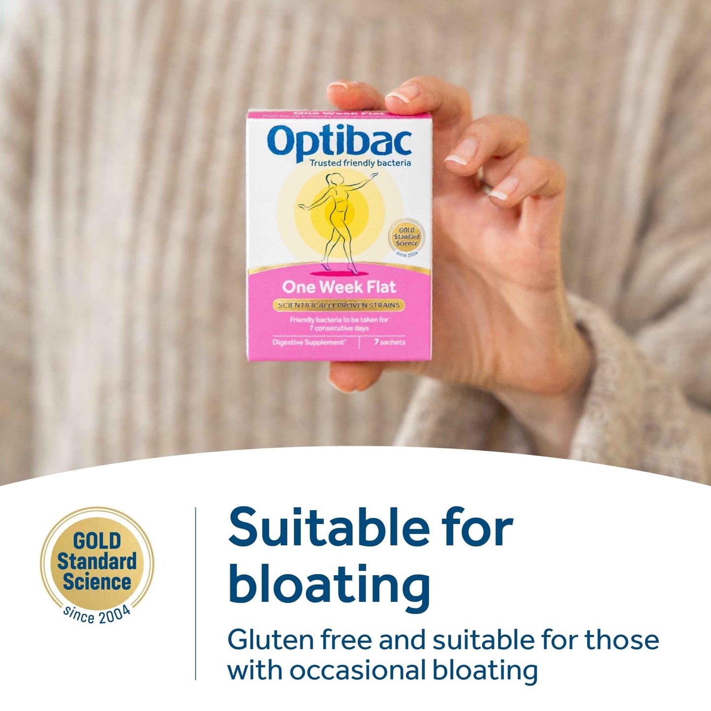 One Week Flat - 7 Sachets by OPTIBAC PROBIOTICS