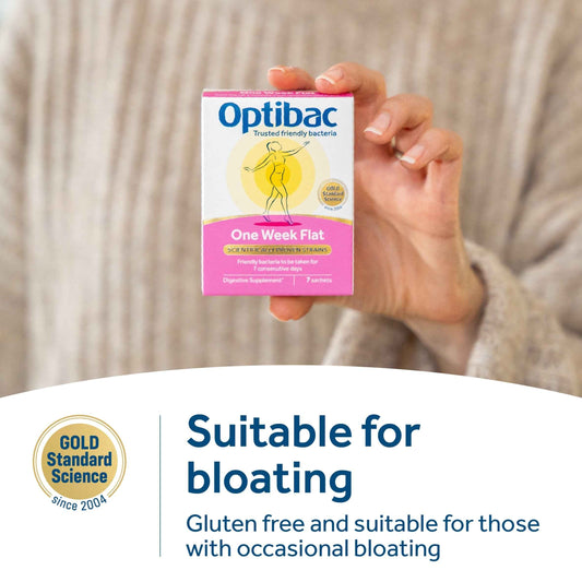 One Week Flat - 7 Sachets by OPTIBAC PROBIOTICS