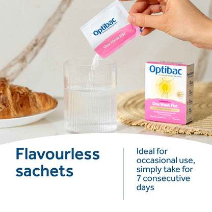 One Week Flat - 7 Sachets by OPTIBAC PROBIOTICS