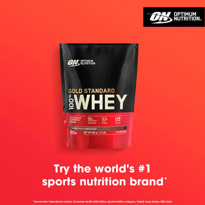 Optimum Gold Standard 100% Whey Chocolate 465g by OPTIMUM NUTRITION