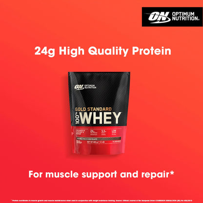 Optimum Gold Standard 100% Whey Chocolate 465g by OPTIMUM NUTRITION