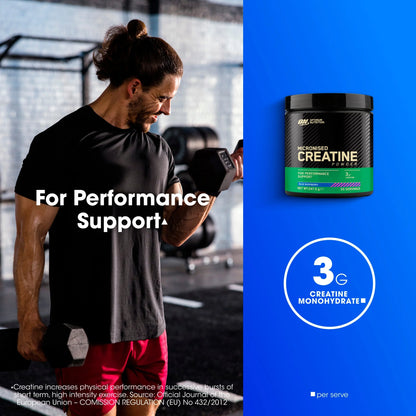 Flavoured Creatine Powder by OPTIMUM NUTRITION