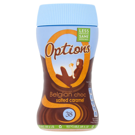 Hot Chocolate Salted Caramel 220g by Options