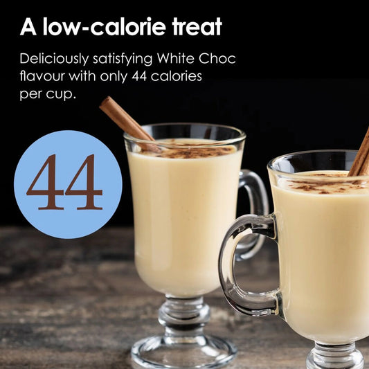 White Choc Jar 220g by Options