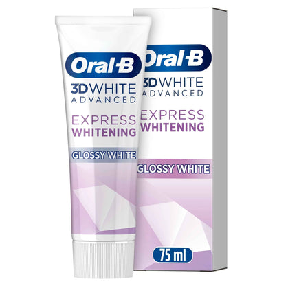 3d White Glossy White Eucalyptus Mint by Oral-B