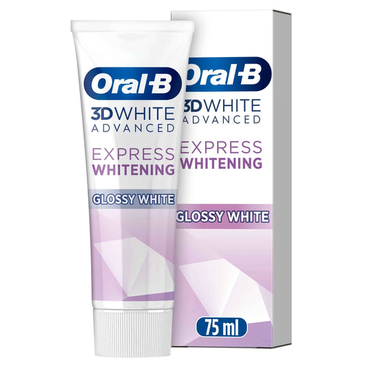 3d White Glossy White Eucalyptus Mint by Oral-B